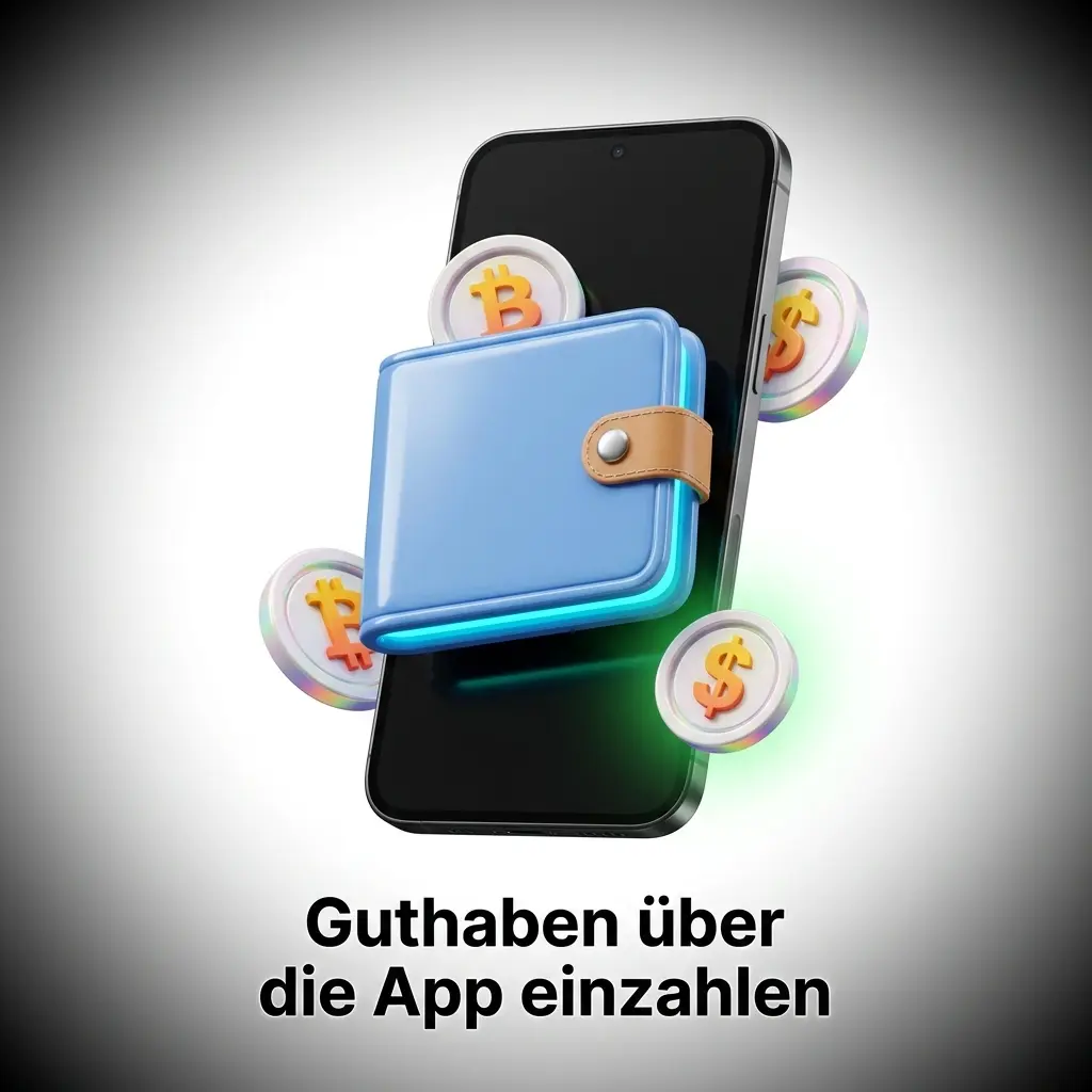Guthaben per App einzahlen: Zahlungsmethoden wie Bitcoin, Visa & MasterCard im mobilen Banking nutzen